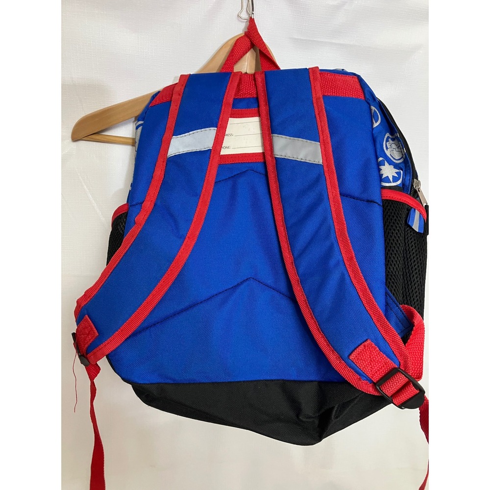 Marvel Avengers Backpack Boys OS Blue Excellent 3D Molded Superheroes School Bag - Picture 6 of 9